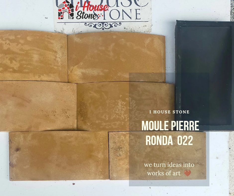 rubber mold stone design ronda